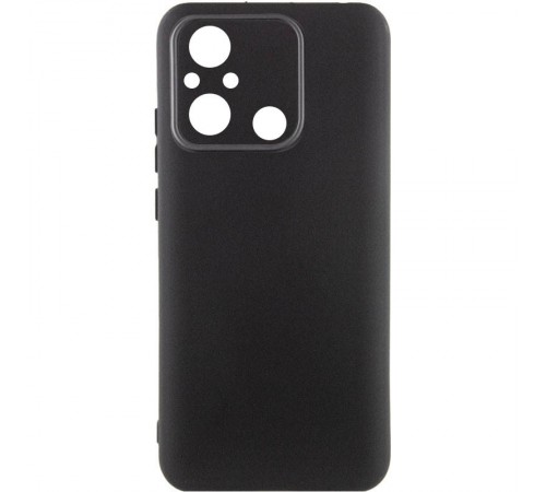 Чохол TPU GETMAN Liquid Silk Full Camera для Xiaomi Redmi 12C Чорний / Black Чохол TPU GETMAN Liquid Silk Full Camera для Xiaomi Redmi 12C Чорний / Black