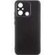 Чохол TPU GETMAN Liquid Silk Full Camera для Xiaomi Redmi 12C Чорний / Black