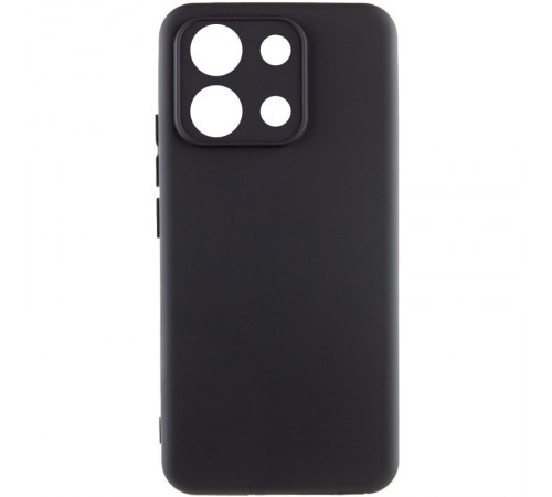 Чохол TPU GETMAN Liquid Silk Full Camera для Xiaomi Redmi Note 13 4G Чорний / Black Чохол TPU GETMAN Liquid Silk Full Camera для Xiaomi Redmi Note 13 4G Чорний / Black