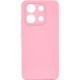 Чохол TPU GETMAN Liquid Silk Full Camera для Xiaomi Redmi Note 13 4G Рожевий / Pink