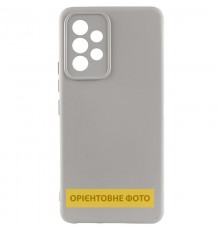 Чохол TPU GETMAN Liquid Silk Full Camera для Xiaomi Redmi Note 13 4G Сірий / Lavender
