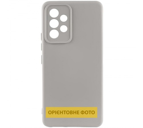 Чохол TPU GETMAN Liquid Silk Full Camera для Xiaomi Redmi Note 13 4G Сірий / Lavender