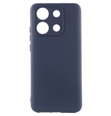 Чохол TPU GETMAN Liquid Silk Full Camera для Xiaomi Redmi Note 13 4G Синій / Midnight Blue