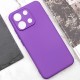 Чохол TPU GETMAN Liquid Silk Full Camera для Xiaomi Redmi Note 13 Pro 4G Фіолетовий / Purple