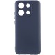 Чохол TPU GETMAN Liquid Silk Full Camera для Xiaomi Redmi Note 13 Pro 4G Синій / Midnight Blue