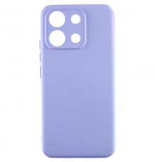 Чохол TPU GETMAN Liquid Silk Full Camera для Xiaomi Redmi Note 13 Pro 4G Бузковий / Dasheen