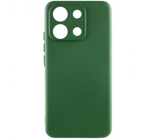 Чохол TPU GETMAN Liquid Silk Full Camera для Xiaomi Redmi Note 13 Pro 4G Зелений / Dark green Чохол TPU GETMAN Liquid Silk Full Camera для Xiaomi Redmi Note 13 Pro 4G Зелений / Dark green