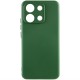 Чохол TPU GETMAN Liquid Silk Full Camera для Xiaomi Redmi Note 13 Pro 4G Зелений / Dark green