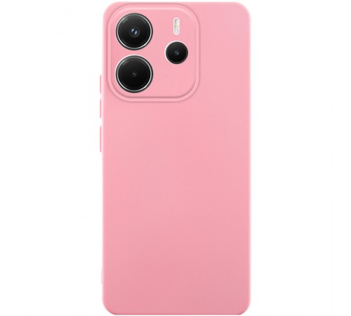 Чохол TPU GETMAN Liquid Silk Full Camera для Xiaomi Redmi Note 14 4G (Europe version) Рожевий / Pink Чохол TPU GETMAN Liquid Silk Full Camera для Xiaomi Redmi Note 14 4G (Europe version) Рожевий / Pink