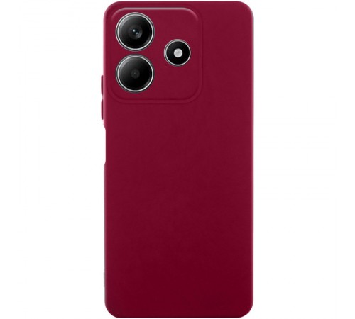 Чохол TPU GETMAN Liquid Silk Full Camera для Xiaomi Redmi Note 14 5G Бордовий / Marsala Чохол TPU GETMAN Liquid Silk Full Camera для Xiaomi Redmi Note 14 5G Бордовий / Marsala