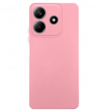 Чохол TPU GETMAN Liquid Silk Full Camera для Xiaomi Redmi Note 14 5G Рожевий / Pink