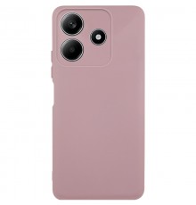 Чохол TPU GETMAN Liquid Silk Full Camera для Xiaomi Redmi Note 14 5G Рожевий / Pink Sand