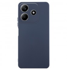 Чохол TPU GETMAN Liquid Silk Full Camera для Xiaomi Redmi Note 14 5G Синій / Midnight blue