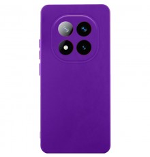 Чохол TPU GETMAN Liquid Silk Full Camera для Xiaomi Redmi Note 14 Pro 5G Фіолетовий / Ultra Violet