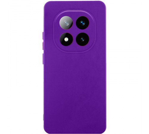 Чохол TPU GETMAN Liquid Silk Full Camera для Xiaomi Redmi Note 14 Pro 5G Фіолетовий / Ultra Violet Чохол TPU GETMAN Liquid Silk Full Camera для Xiaomi Redmi Note 14 Pro 5G Фіолетовий / Ultra Violet