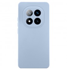 Чохол TPU GETMAN Liquid Silk Full Camera для Xiaomi Redmi Note 14 Pro 5G Блакитний / Lilac Blue