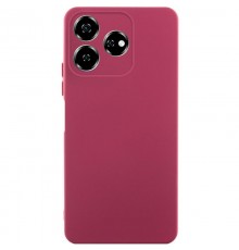 Чохол TPU GETMAN Liquid Silk Full Camera для ZTE Nubia V60 Бордовий / Marsala