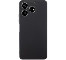 Чохол TPU GETMAN Liquid Silk Full Camera для ZTE Nubia V60 Чорний / Black