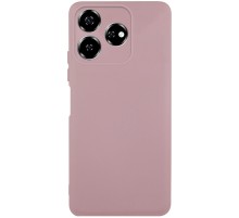 Чохол TPU GETMAN Liquid Silk Full Camera для ZTE Nubia V60 Рожевий / Pink Sand
