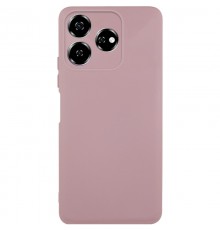 Чохол TPU GETMAN Liquid Silk Full Camera для ZTE Nubia V60 Рожевий / Pink Sand