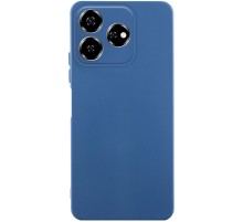 Чохол TPU GETMAN Liquid Silk Full Camera для ZTE Nubia V60 Синій / Navy blue
