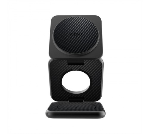 БЗП WIWU Wi-W035 Mag Go 3 in 1 wireless charger Black БЗП WIWU Wi-W035 Mag Go 3 in 1 wireless charger Black