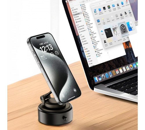 Автотримач WIWU Wi-CH-056 Octopus Vacuum Suction Magnetic Tarnish Автотримач WIWU Wi-CH-056 Octopus Vacuum Suction Magnetic Tarnish