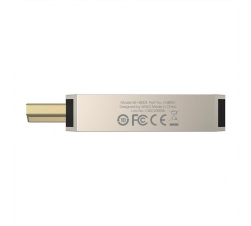 Перехідник WIWU Wi-HB004 Infinite USB-C to HDMI Silver Перехідник WIWU Wi-HB004 Infinite USB-C to HDMI Silver