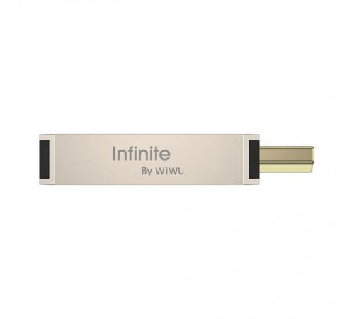 Перехідник WIWU Wi-HB004 Infinite USB-C to HDMI Silver Перехідник WIWU Wi-HB004 Infinite USB-C to HDMI Silver
