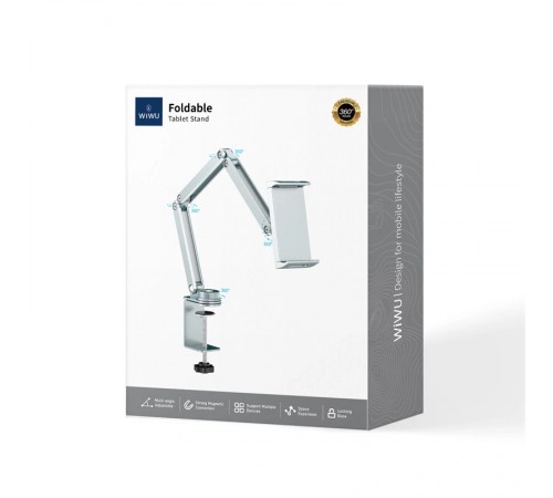 Підставка для планшетів WIWU Wi-ZM001 Foldable Tablet Stand Tarnish Підставка для планшетів WIWU Wi-ZM001 Foldable Tablet Stand Tarnish