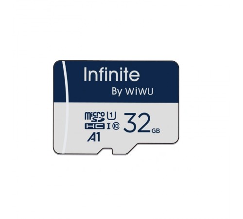 Карта пам'яті microSDXC WIWU Wi-FC004 Infinite Series 32GB (U1, C10) без адаптера Blue Карта пам'яті microSDXC WIWU Wi-FC004 Infinite Series 32GB (U1, C10) без адаптера Blue