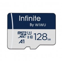 Карта пам'яті microSDXC WIWU Wi-FC004 Infinite Series 128GB (U3, C10) без адаптера Blue