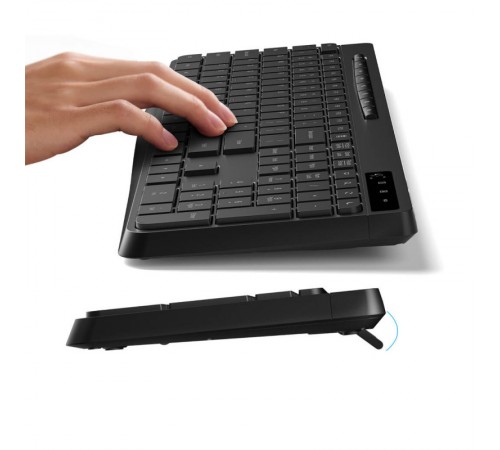 Бездротова клавіатура+миша WIWU KM-01 Office Black Бездротова клавіатура+миша WIWU KM-01 Office Black