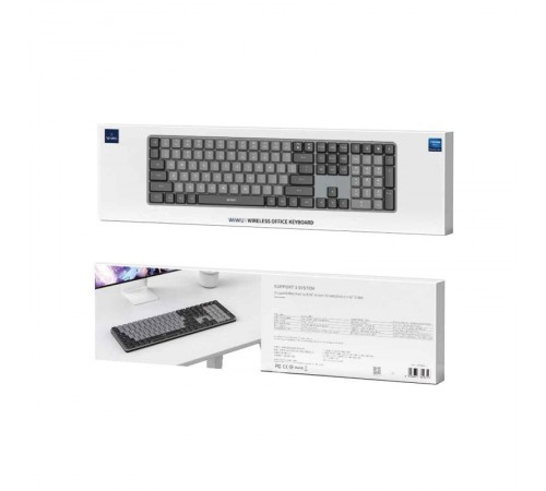 Бездротова клавіатура WIWU KB-01 Wired Keyboard for laptop Black Бездротова клавіатура WIWU KB-01 Wired Keyboard for laptop Black