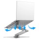 Підставка для ноутбуку WIWU ZM-S801 Rotative Foldable Laptop Stand Silver