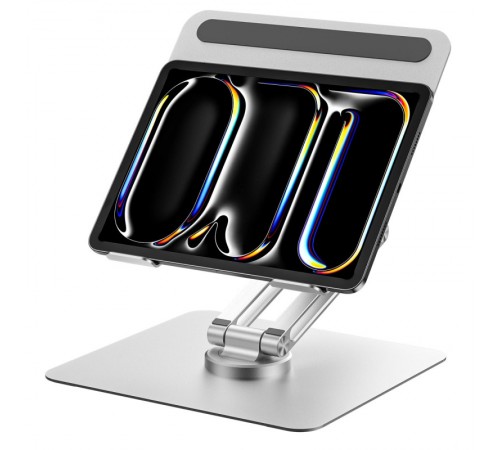 Підставка для ноутбуку WIWU ZM-S801 Rotative Foldable Laptop Stand Silver Підставка для ноутбуку WIWU ZM-S801 Rotative Foldable Laptop Stand Silver