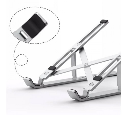 Підставка для ноутбуку WIWU S400 Laptop stand Silver Підставка для ноутбуку WIWU S400 Laptop stand Silver