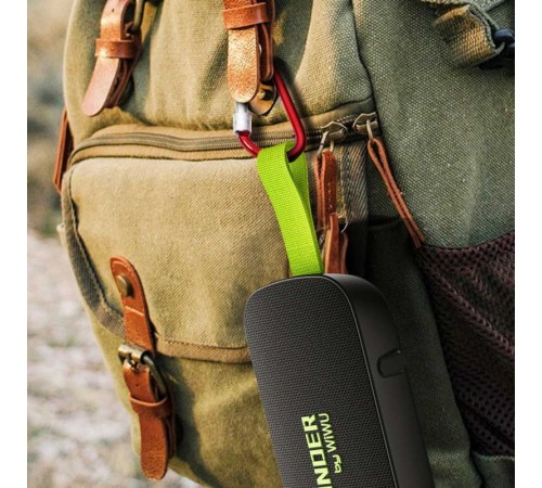 Bluetooth Колонка WIWU H2 Thunder Wireless Portable Speaker Black