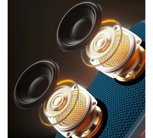 Bluetooth Колонка WIWU H6 Thunder Wireless Speaker Blue