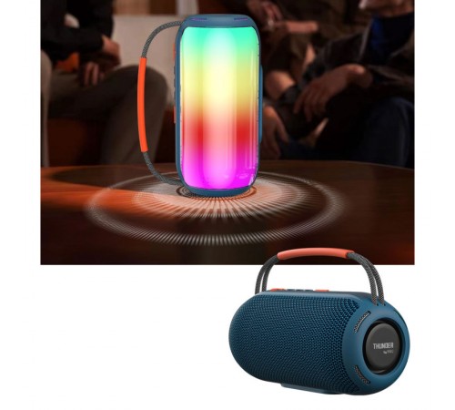 Bluetooth Колонка WIWU H6 Thunder Wireless Speaker Blue