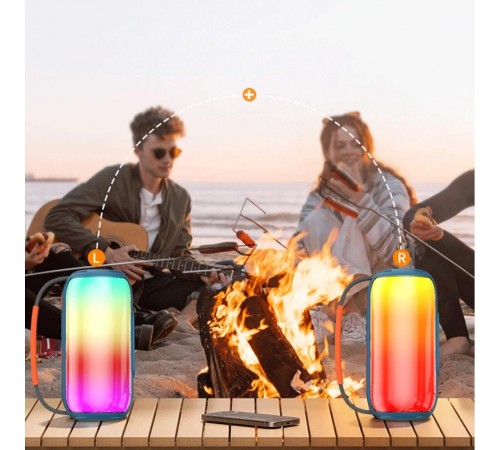 Bluetooth Колонка WIWU H6 Thunder Wireless Speaker Blue