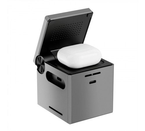 БЗП WIWU Wi-W030 Planeta Trio 3 in 1 Cableless charger Gray БЗП WIWU Wi-W030 Planeta Trio 3 in 1 Cableless charger Gray