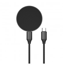 БЗП WIWU Wi-W034 Kevlar Wireless Charger Black