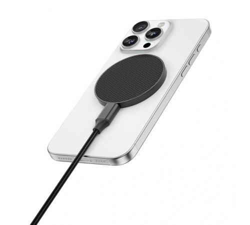 БЗП WIWU Wi-W034 Kevlar Wireless Charger Black БЗП WIWU Wi-W034 Kevlar Wireless Charger Black