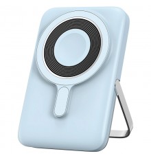 Портативний ЗП Power Bank WIWU Wi-P018 Elite 3 in 1 з БЗП 10000 mAh Blue