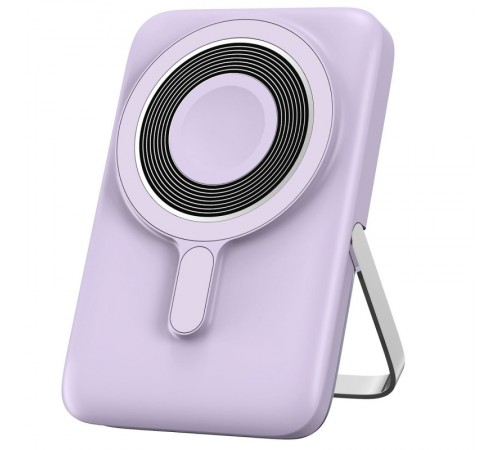 Портативний ЗП Power Bank WIWU Wi-P018 Elite 3 in 1 з БЗП 10000 mAh Purple Портативний ЗП Power Bank WIWU Wi-P018 Elite 3 in 1 з БЗП 10000 mAh Purple