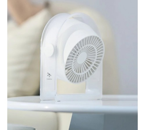 Портативний вентилятор WIWU WI-FS07 Snow desktop fan White Портативний вентилятор WIWU WI-FS07 Snow desktop fan White