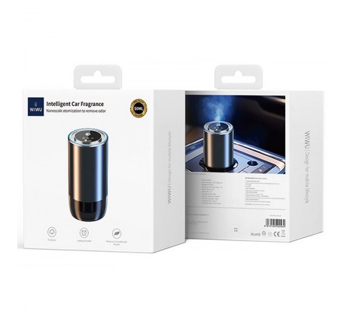 Ароматизатор у машину WIWU Wi-AR001 Smart Car Aromatherapy Black Ароматизатор у машину WIWU Wi-AR001 Smart Car Aromatherapy Black