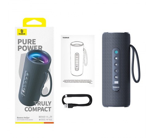 Bluetooth Колонка Baseus OS AeQur 30 Air (A20072600826-00) Twilight Grey