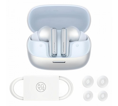 Бездротові TWS навушники Baseus OS Bowie M2s Pro (A00051801) Moon White Бездротові TWS навушники Baseus OS Bowie M2s Pro (A00051801) Moon White